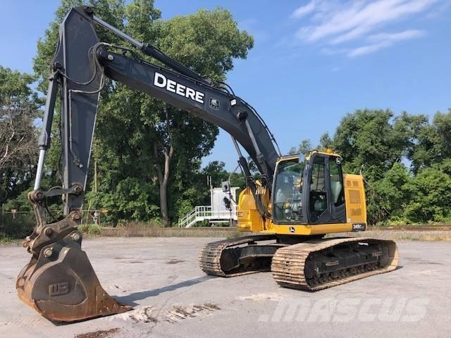 DEERE 245G LC Gravemaskiner på larvebånd