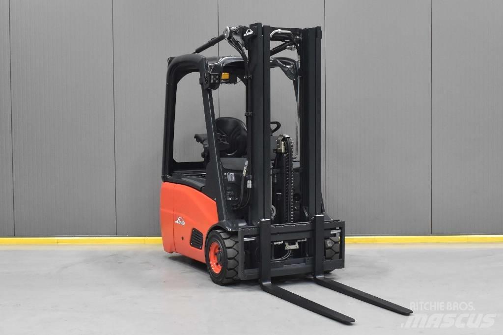 Linde E 14-01 El gaffeltrucks