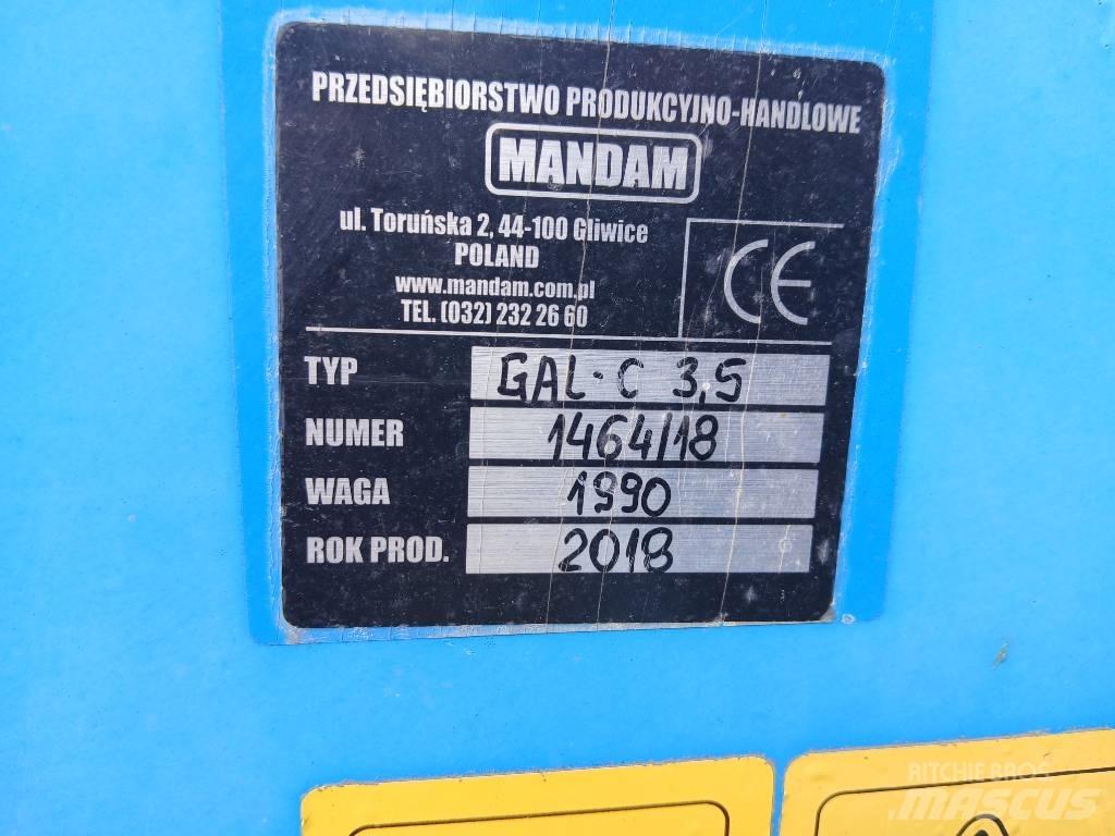 Mandam GAL C 3,5 Tallerkenharver