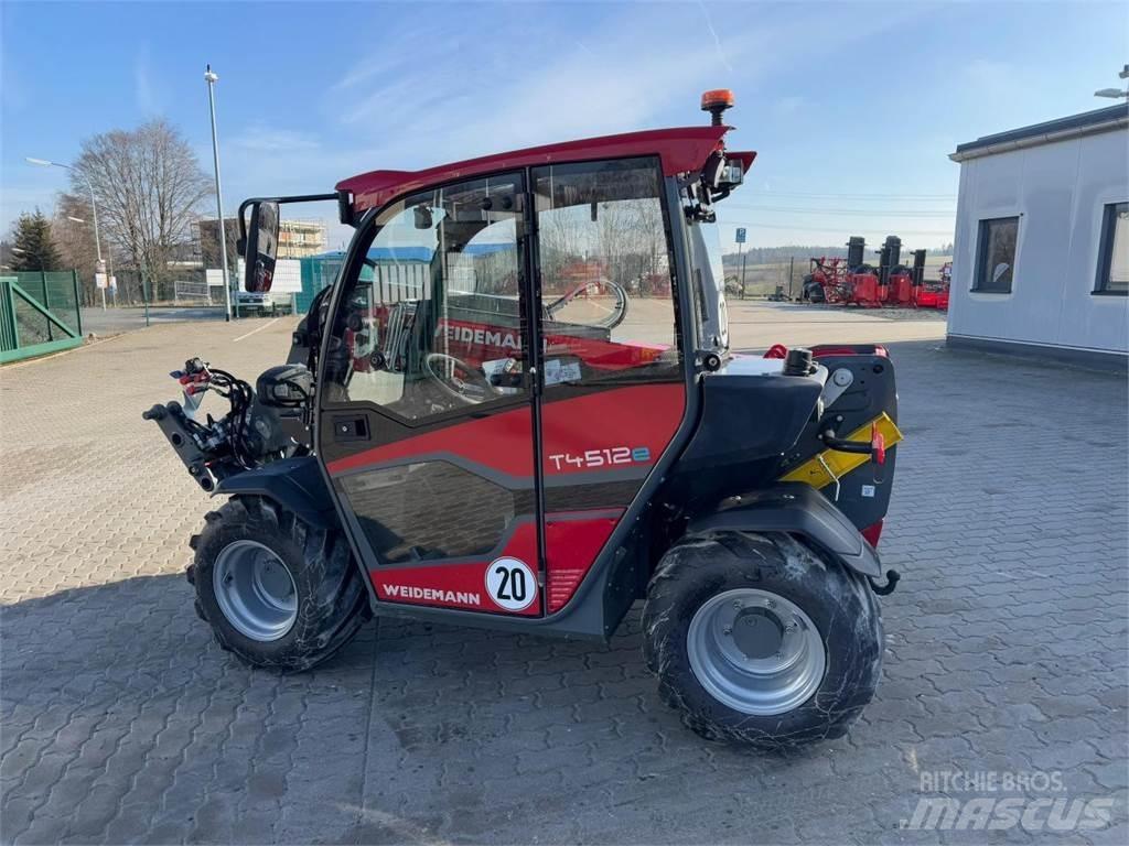 Weidemann T4512e Teleskoplæssere til landbrug