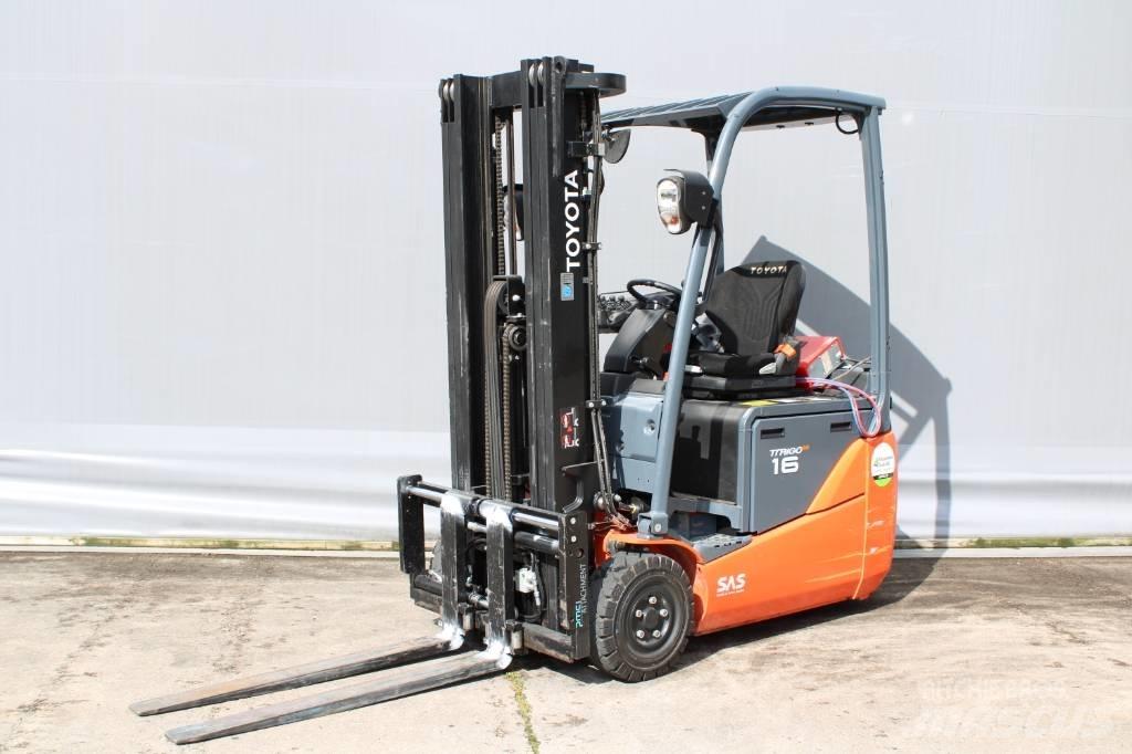 Toyota 8FBEK16T El gaffeltrucks