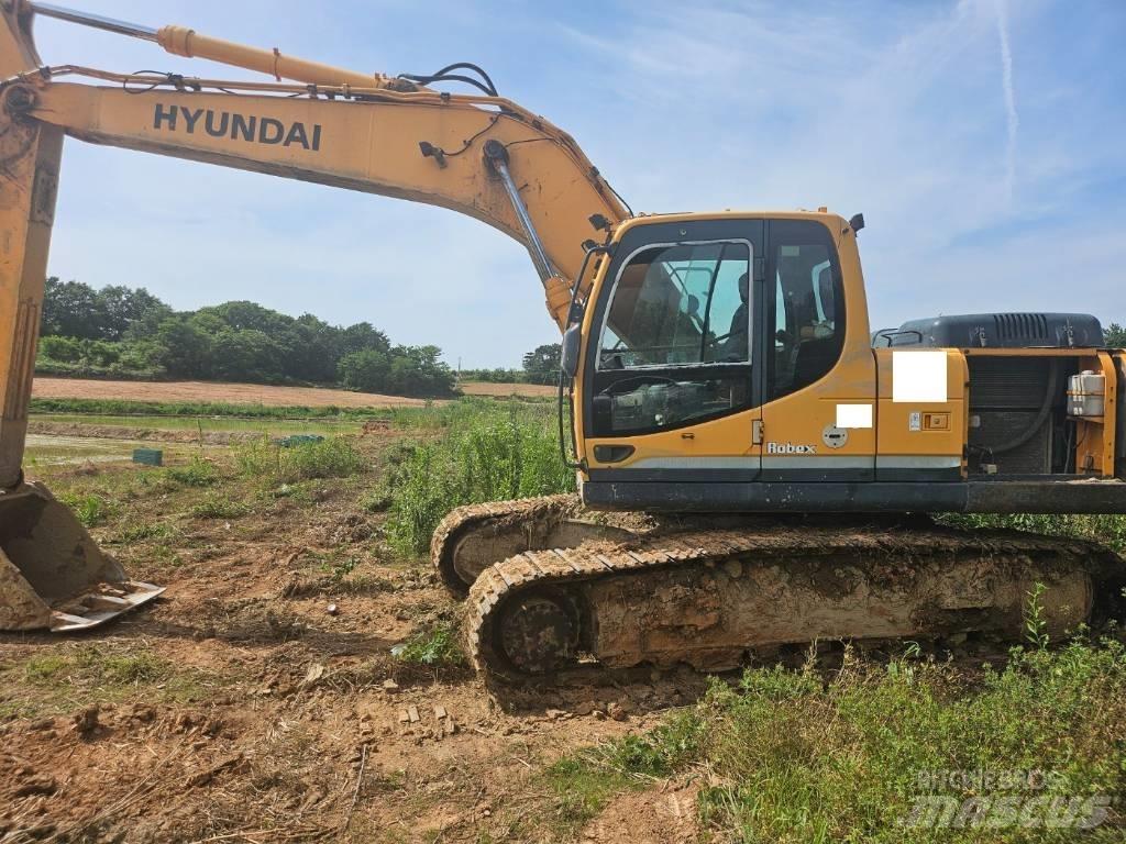 Hyundai Robex 220 LC Gravemaskiner på larvebånd