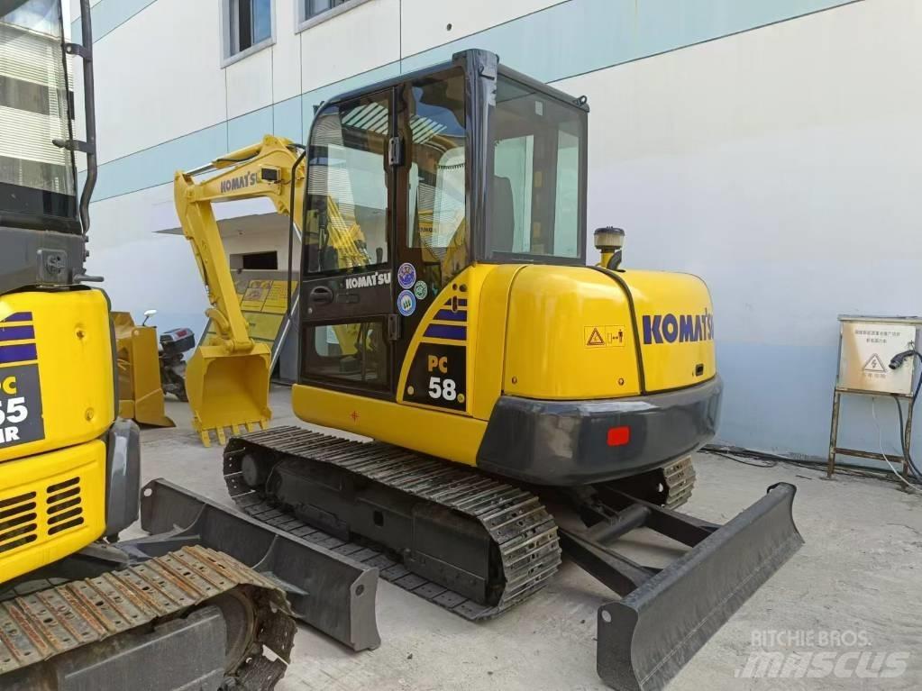 Komatsu pc58 Minigravemaskiner