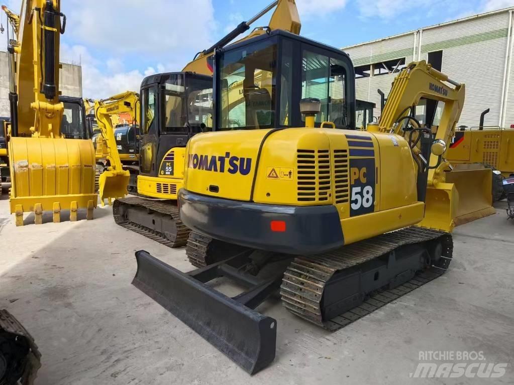 Komatsu pc58 Minigravemaskiner