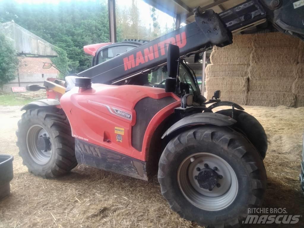 Manitou MLT 630-105 Teleskoplæssere til landbrug