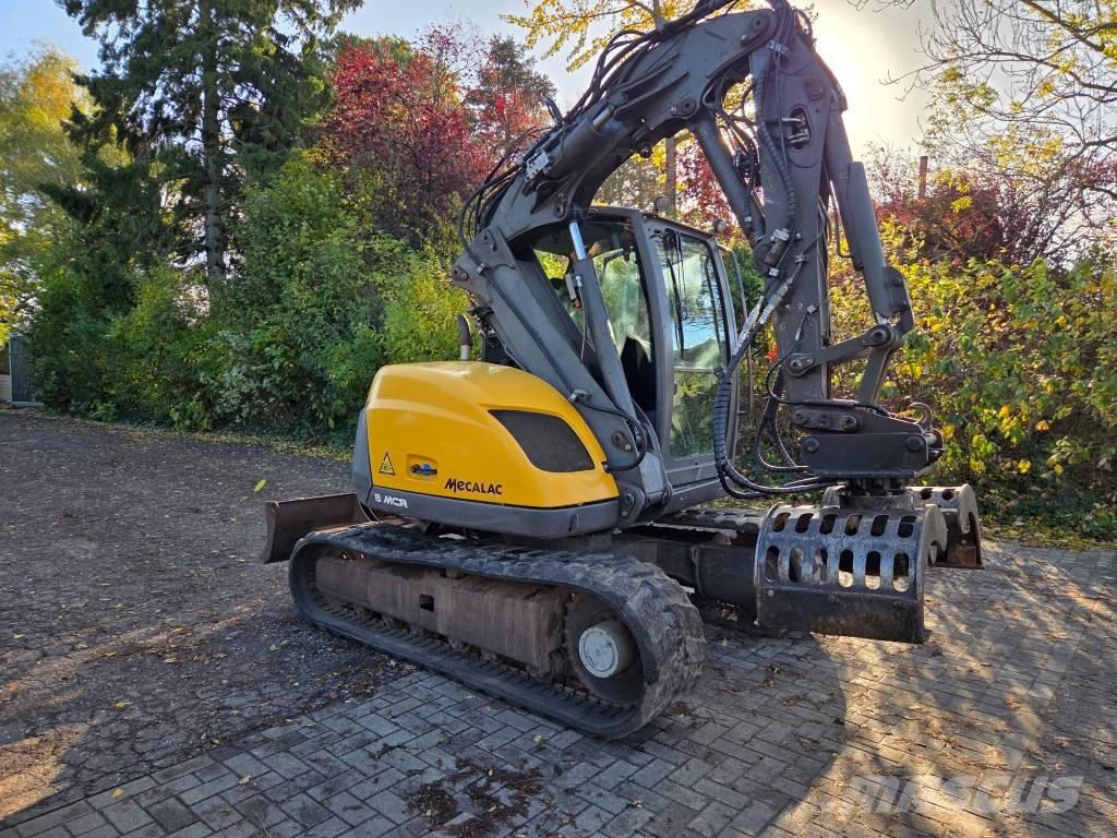 Mecalac 8 MCR Midi-gravemaskiner 7t - 12t