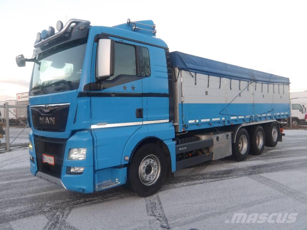 MAN TGX 35.560 8x4 Landbrugs / kornlastbiler