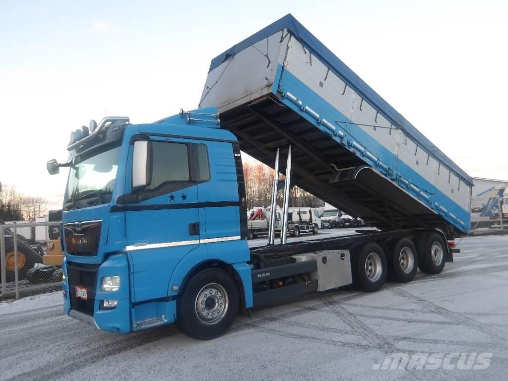 MAN TGX 35.560 8x4 Landbrugs / kornlastbiler