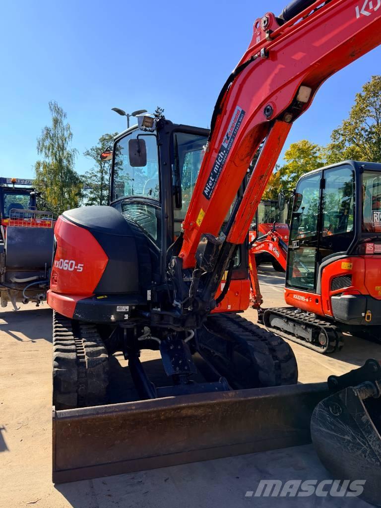 Kubota KX060-5 GLS2 Minigravemaskiner