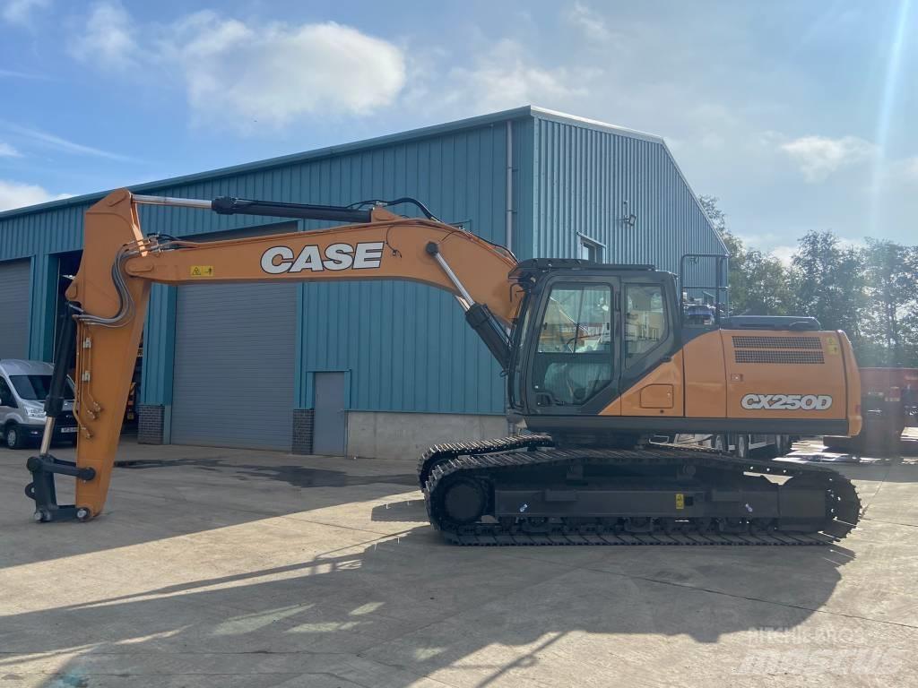 CASE CX 250 D Gravemaskiner på larvebånd