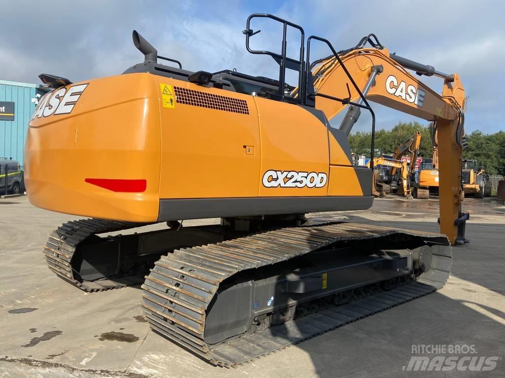 CASE CX 250 D Gravemaskiner på larvebånd