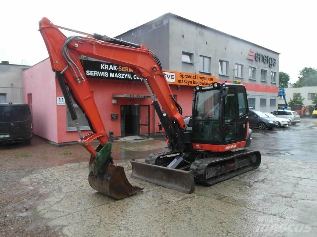 Kubota KX 080-4 Midi-gravemaskiner 7t - 12t