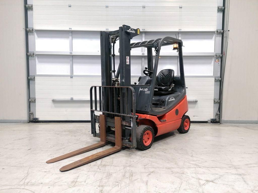 Linde H18T-04 LPG gaffeltrucks