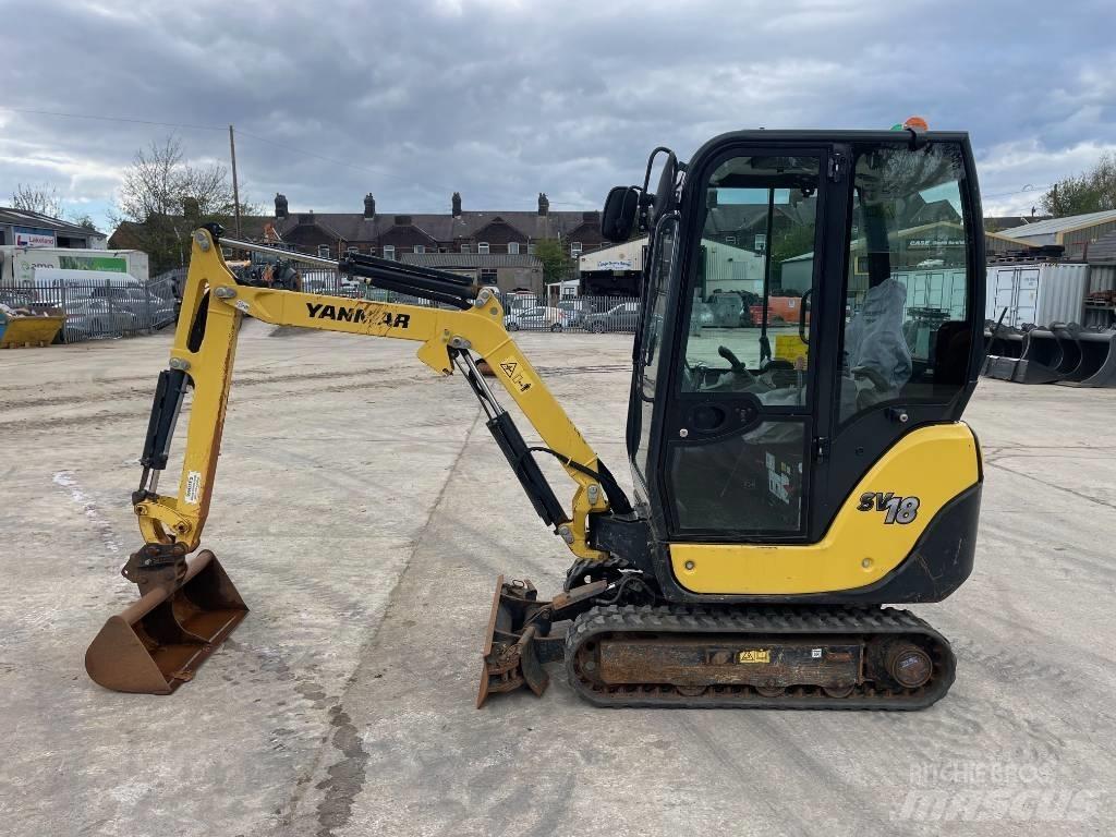 Yanmar SV 18 Minigravemaskiner