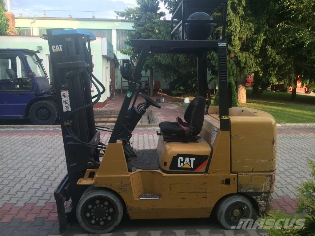 CAT GC45KY V-2835 LPG gaffeltrucks