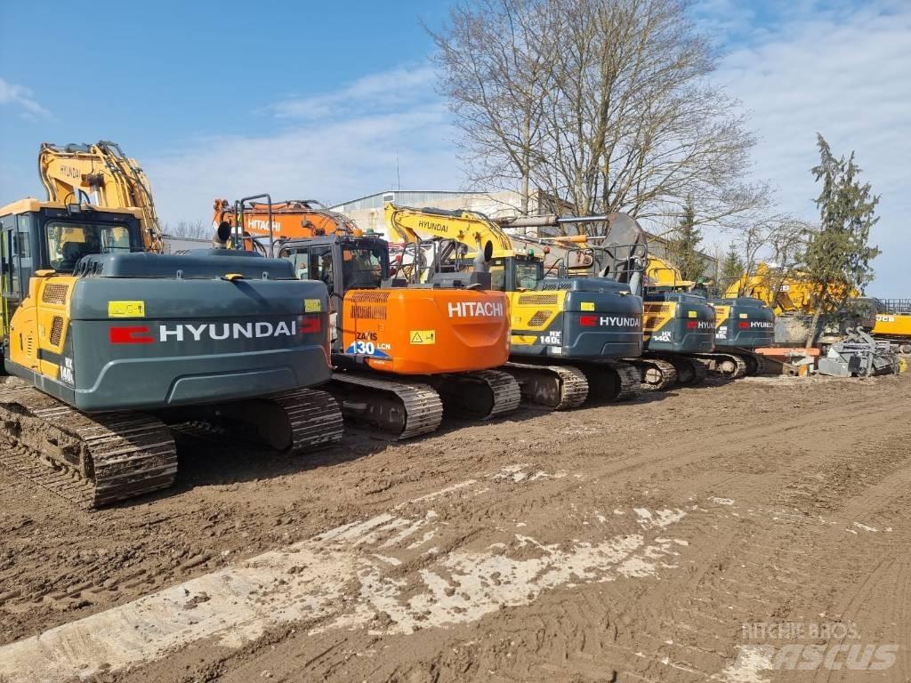 Hyundai HX 140 L Gravemaskiner på larvebånd