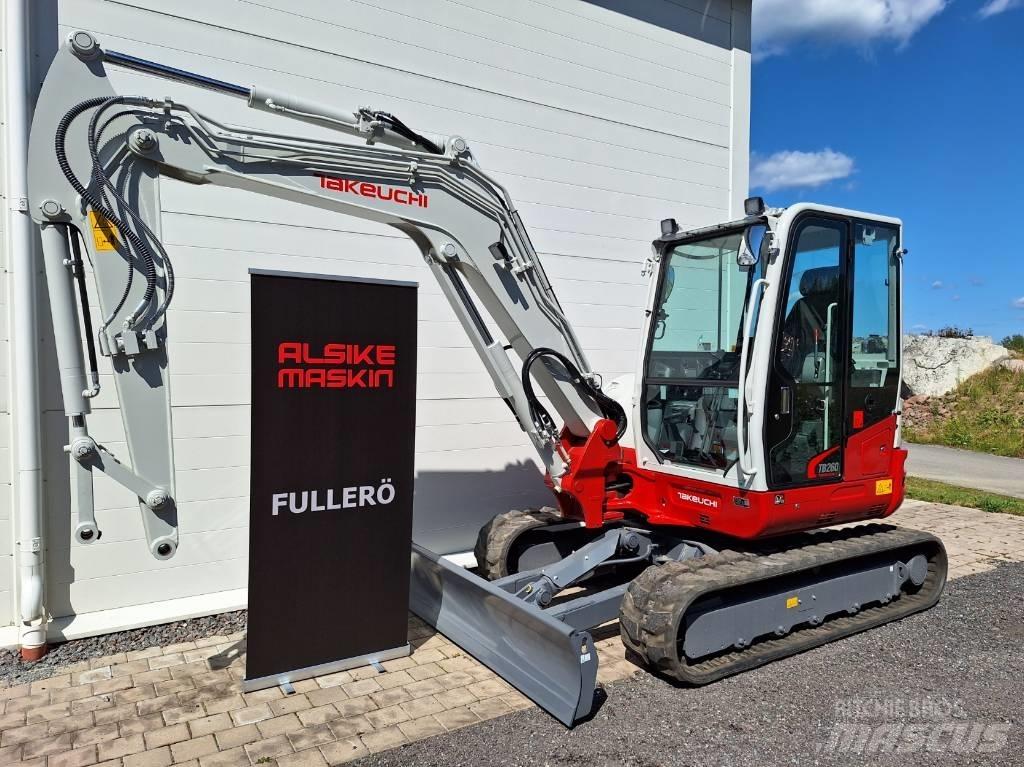 Takeuchi TB260 Minigravemaskiner