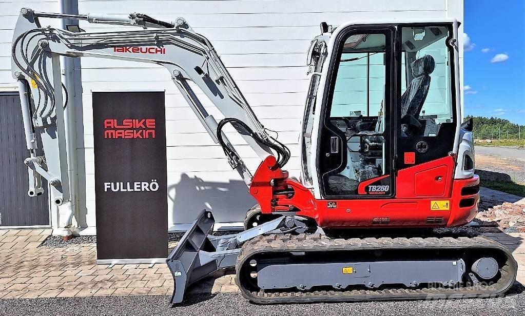 Takeuchi TB260 Minigravemaskiner