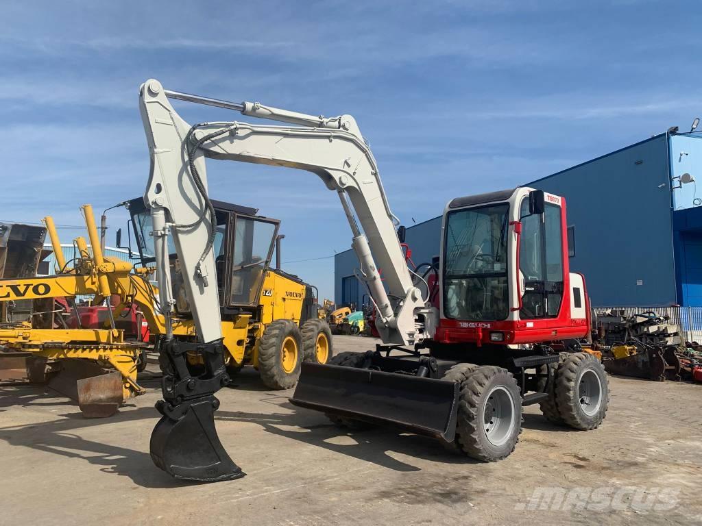 Takeuchi TB070W Gravemaskiner på hjul