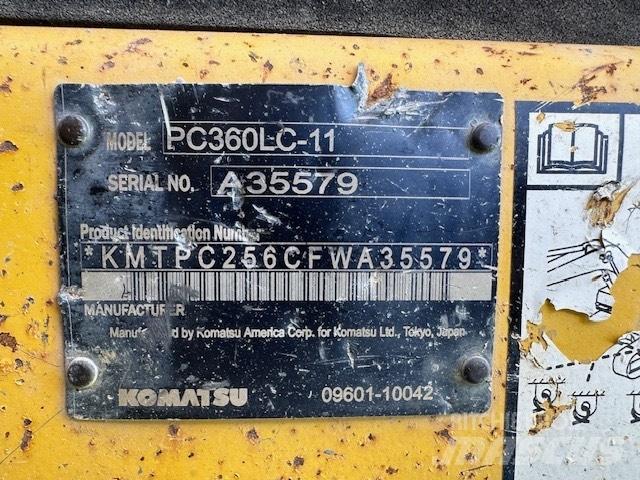 Komatsu PC360LC-11 Gravemaskiner på larvebånd
