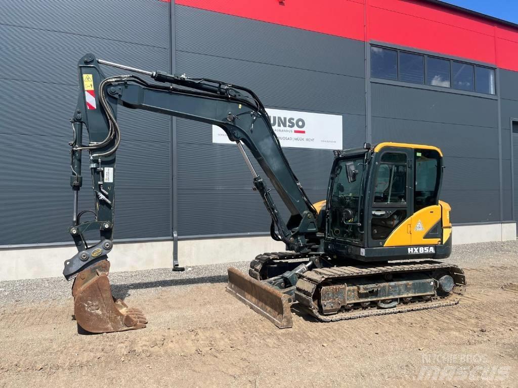 Hyundai HX 85 A Midi-gravemaskiner 7t - 12t