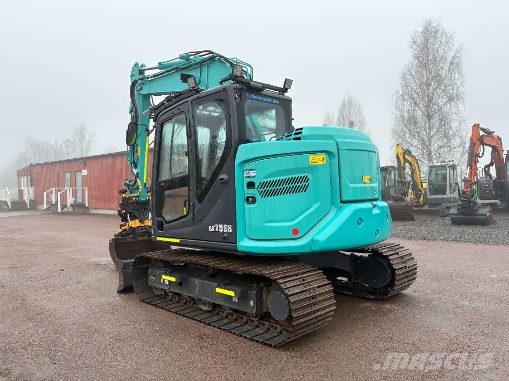 Kobelco SK75SR-7 Midi-gravemaskiner 7t - 12t