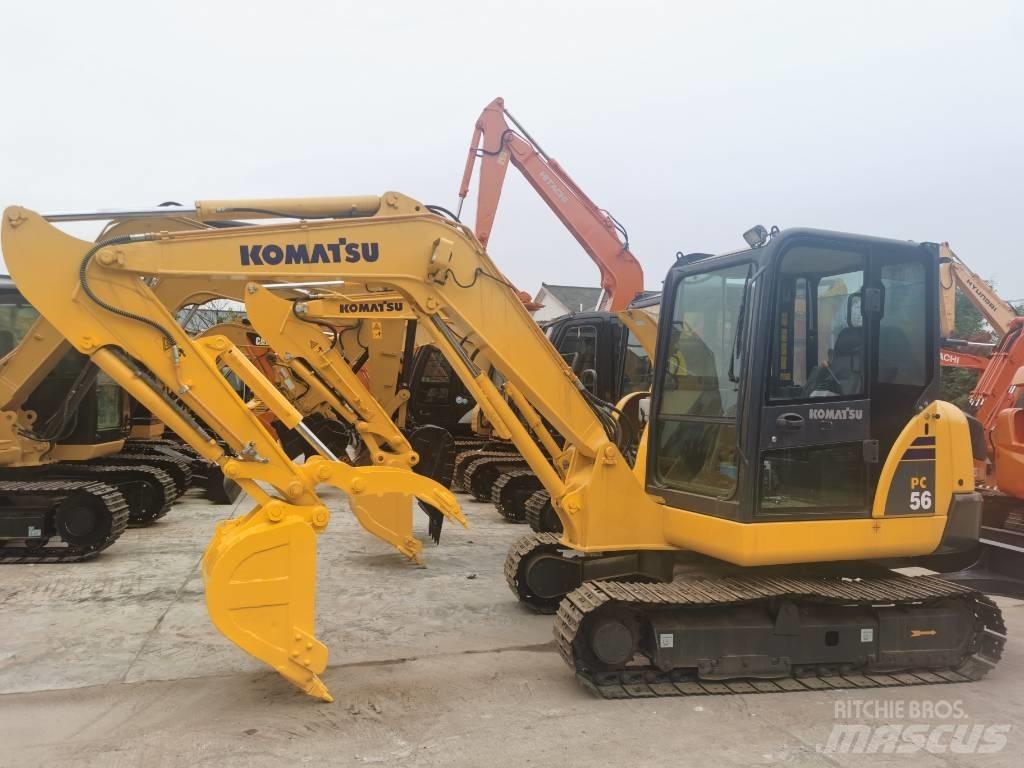Komatsu PC 56-7 Minigravemaskiner