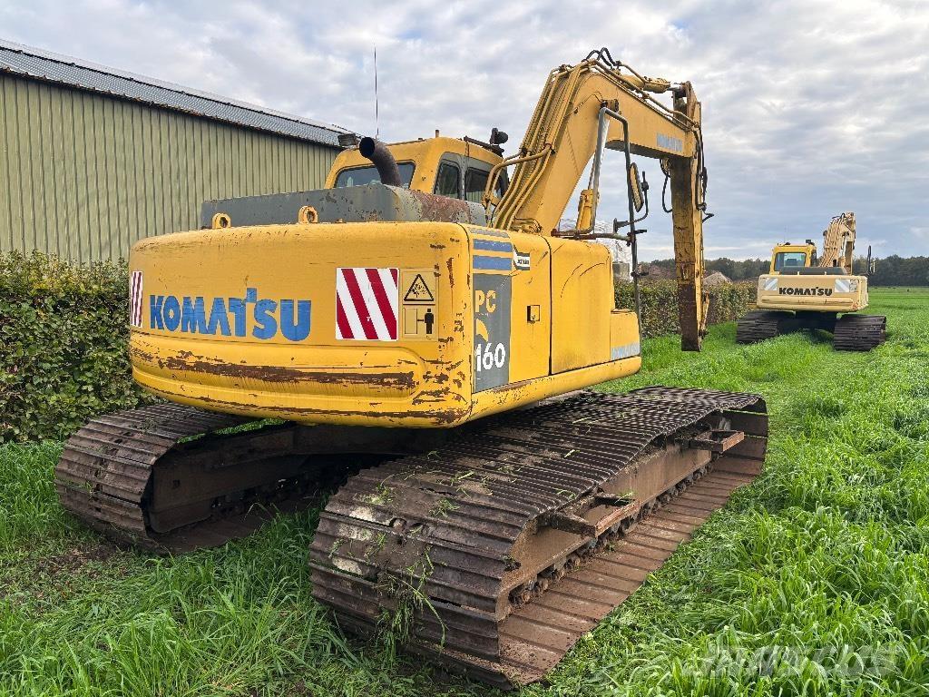 Komatsu PC 160-6K Gravemaskiner på larvebånd