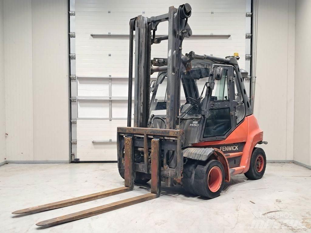 Linde H60D-02 Diesel gaffeltrucks