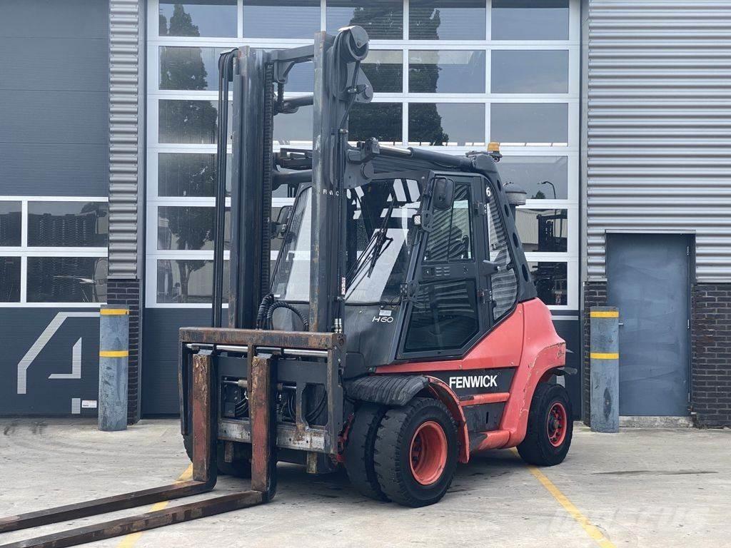 Linde H60D-02 Diesel gaffeltrucks