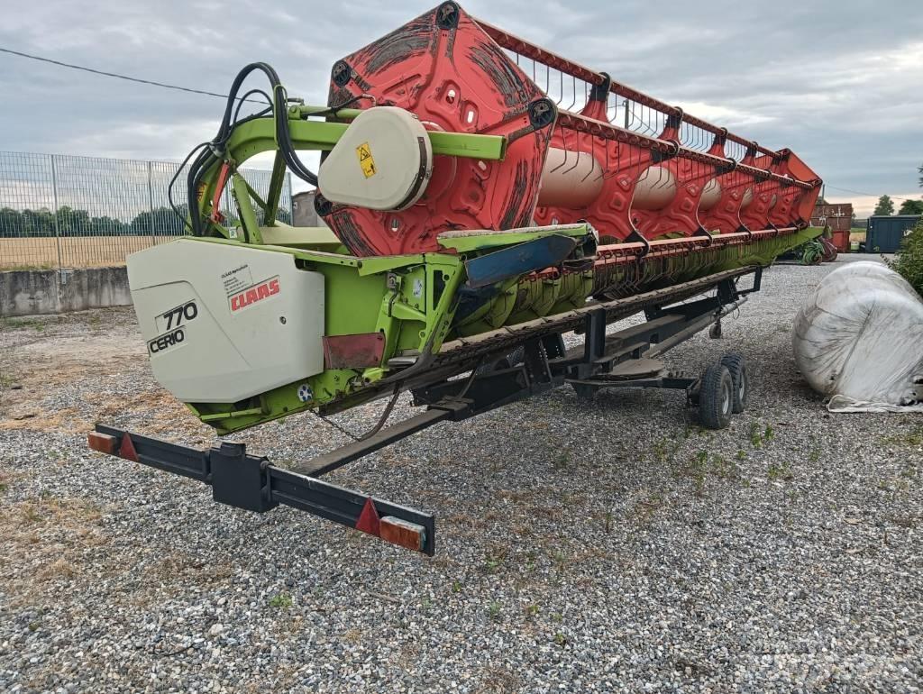 CLAAS CERIO 770 Hoveder til mejetærskere
