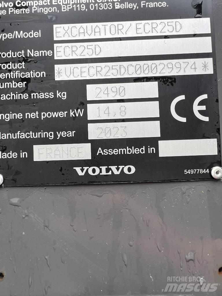 Volvo ECR 25 D Minigravemaskiner