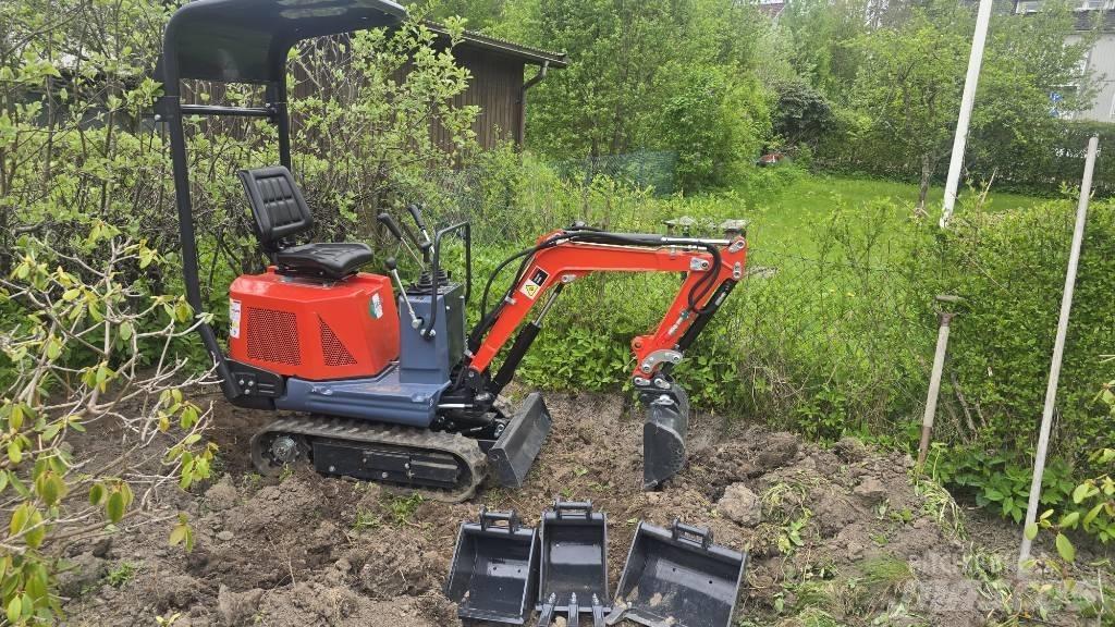 Minigrävmaskin 800kg Minigravemaskiner
