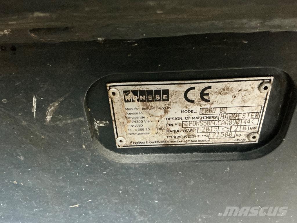 Ponsse ERGO 8W Skovningsmaskiner