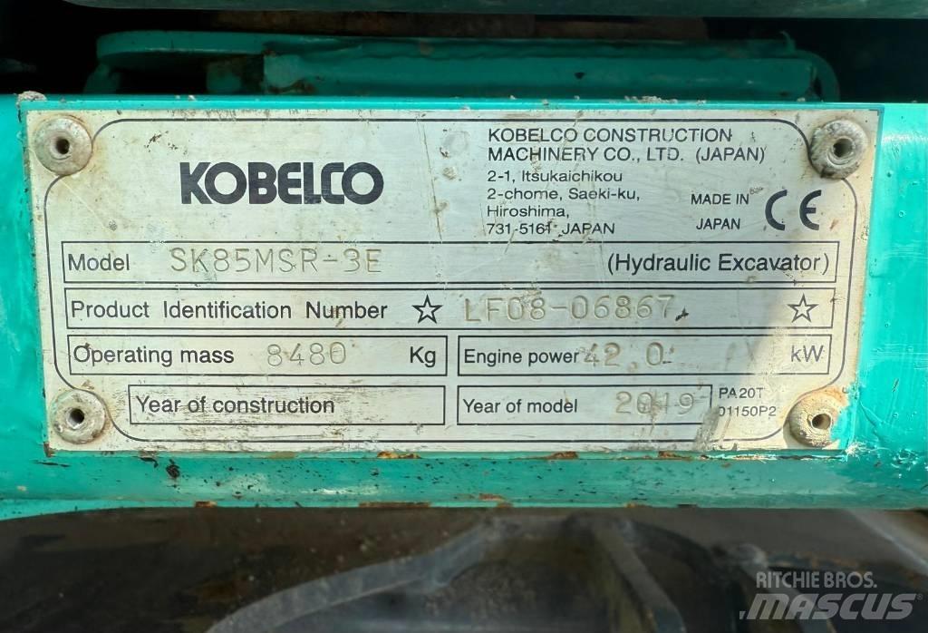 Kobelco SK 85 MSR-3 Midi-gravemaskiner 7t - 12t