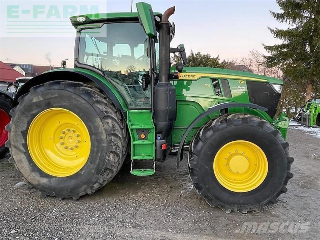 John Deere 6r 215 Traktorer
