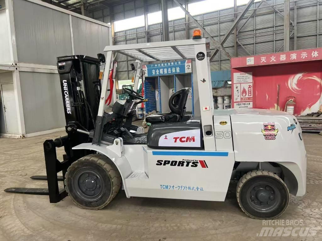 TCM FD50 Diesel gaffeltrucks