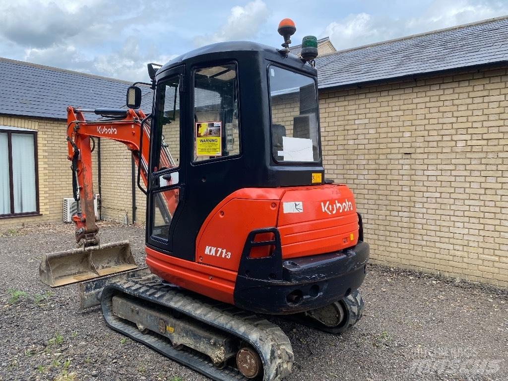Kubota Kx71 Minigravemaskiner