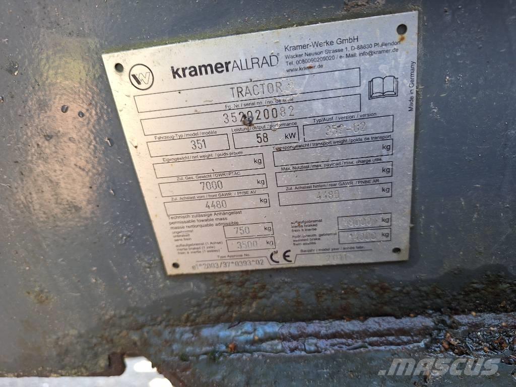 Kramer-allrad 780 Læssemaskiner på hjul