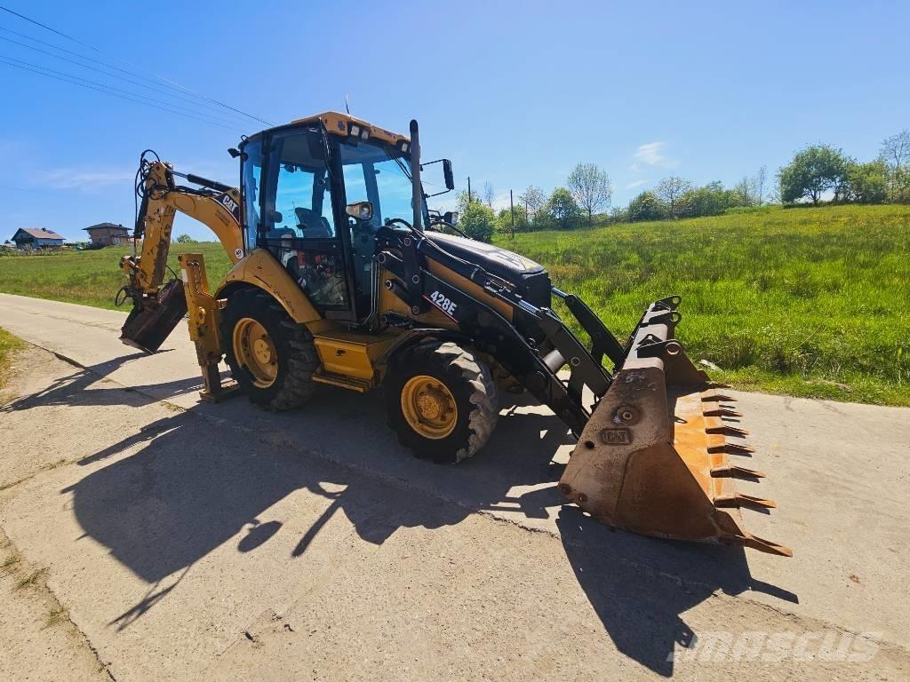 CAT 428 E Rendegravere