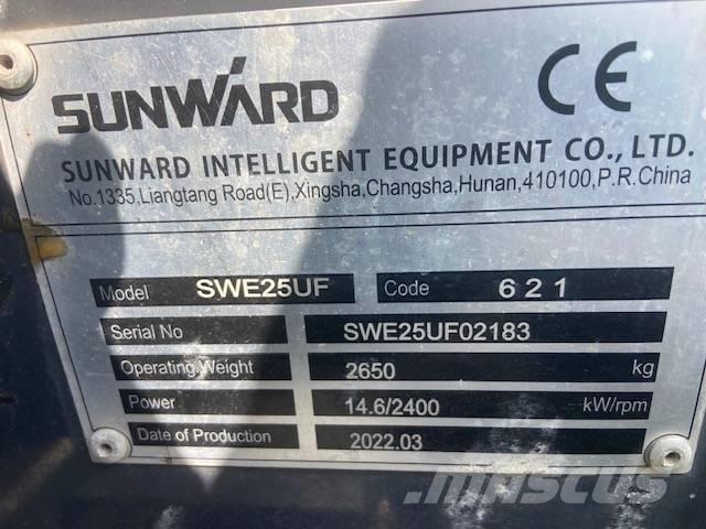 Sunward SWE 25 UF Minigravemaskiner