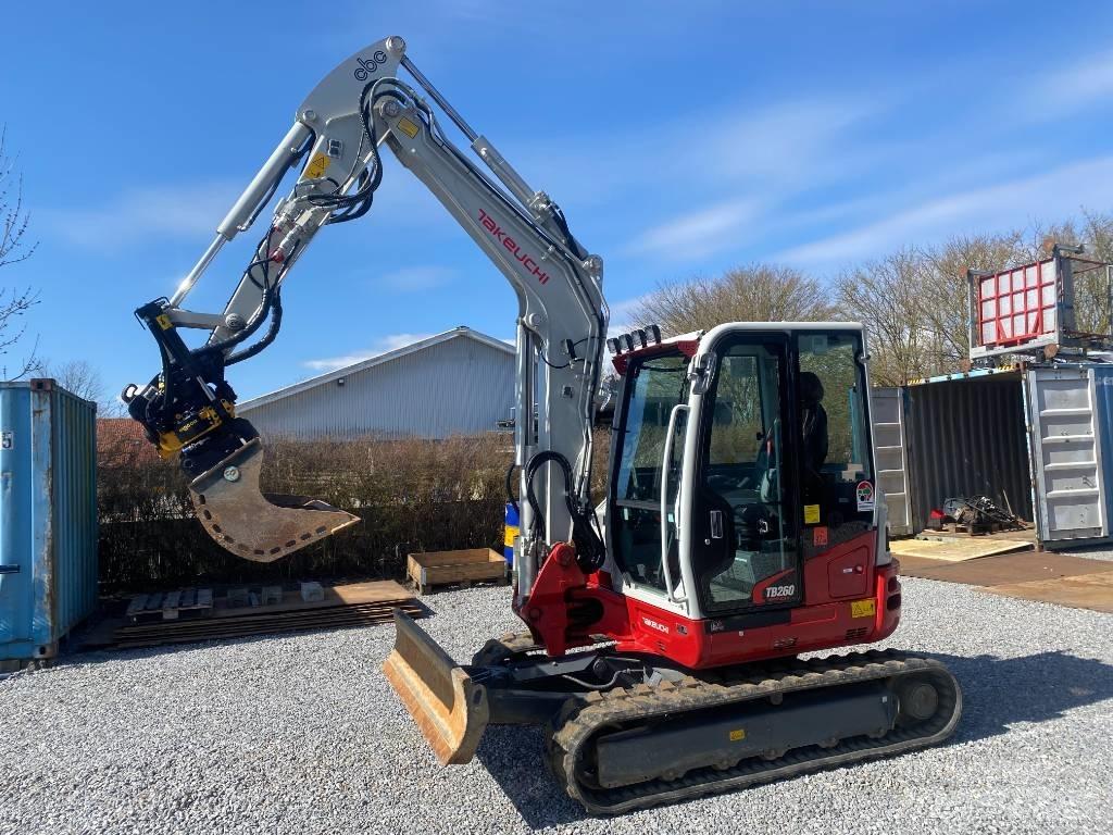 Takeuchi TB 260 Minigravemaskiner