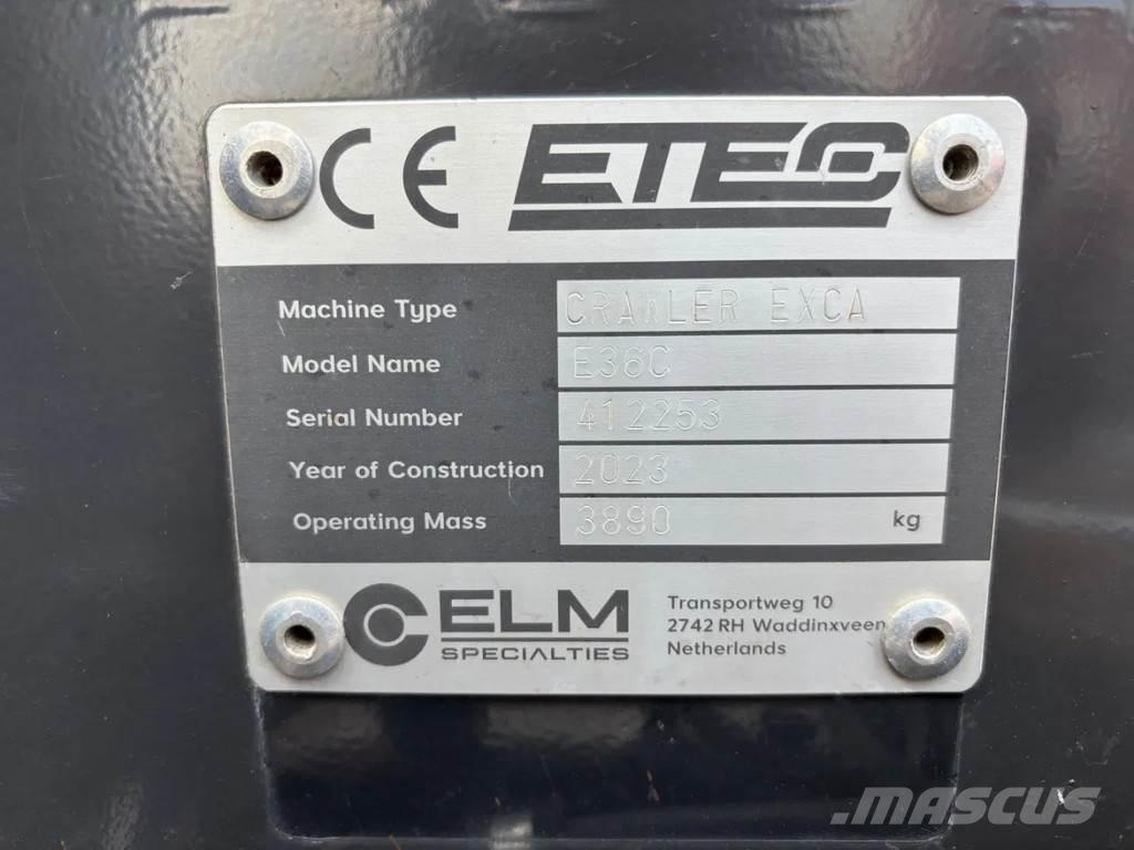 Etec E36C Minigravemaskiner
