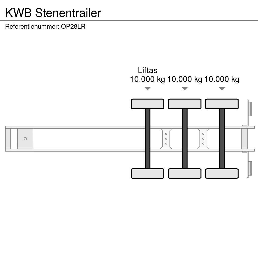  Kwb Stenentrailer Andre Semi-trailere