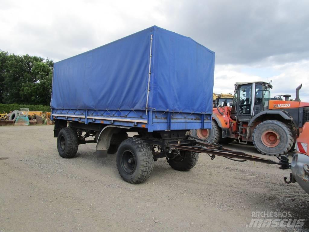 Werdau HW 80 , HL 5002 Anhænger med lad/Flatbed