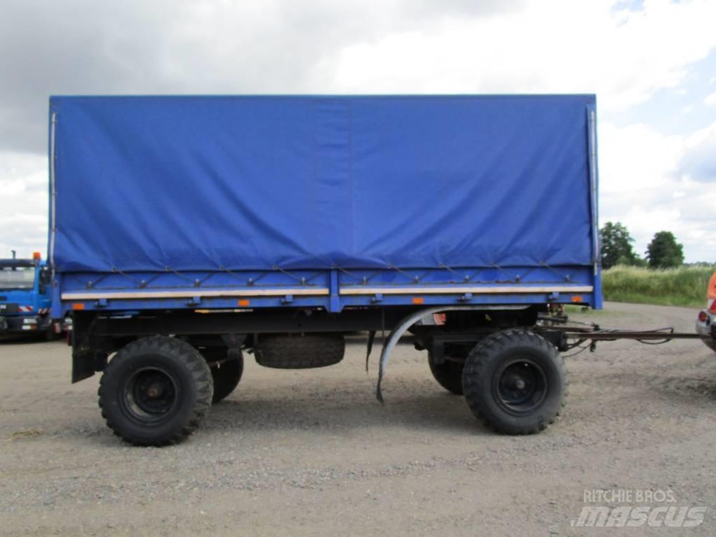 Werdau HW 80 , HL 5002 Anhænger med lad/Flatbed