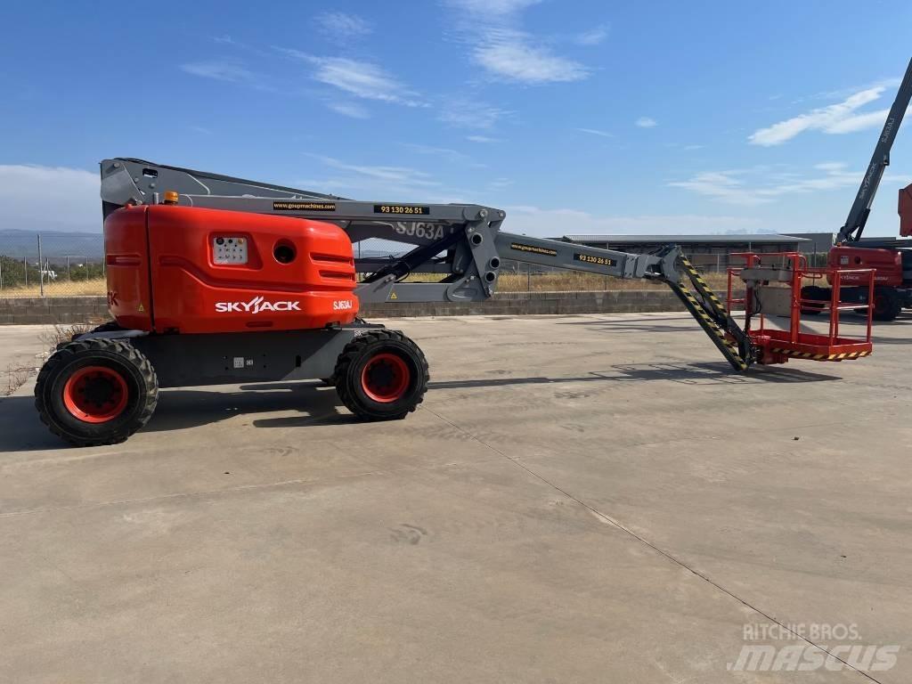 SkyJack SJ 63 AJ Bomlifte med knækarm