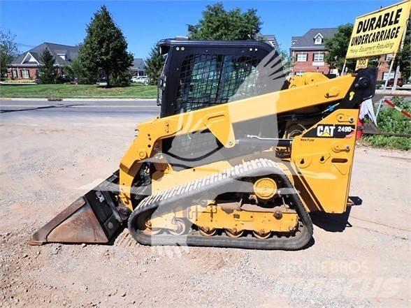 CAT 249D Minilæsser - skridstyret