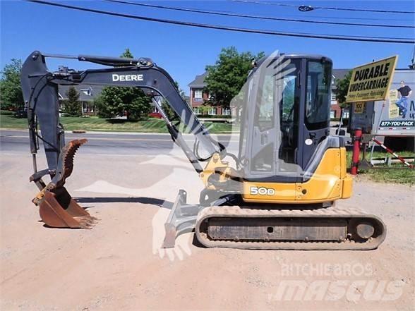 John Deere 50D Minigravemaskiner