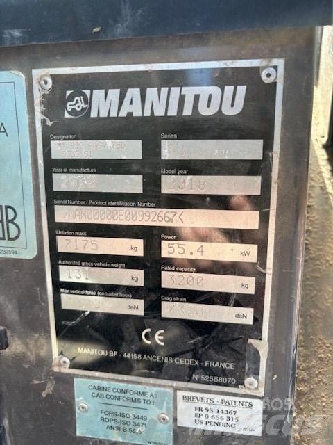 Manitou MT 932 Teleskoplæssere